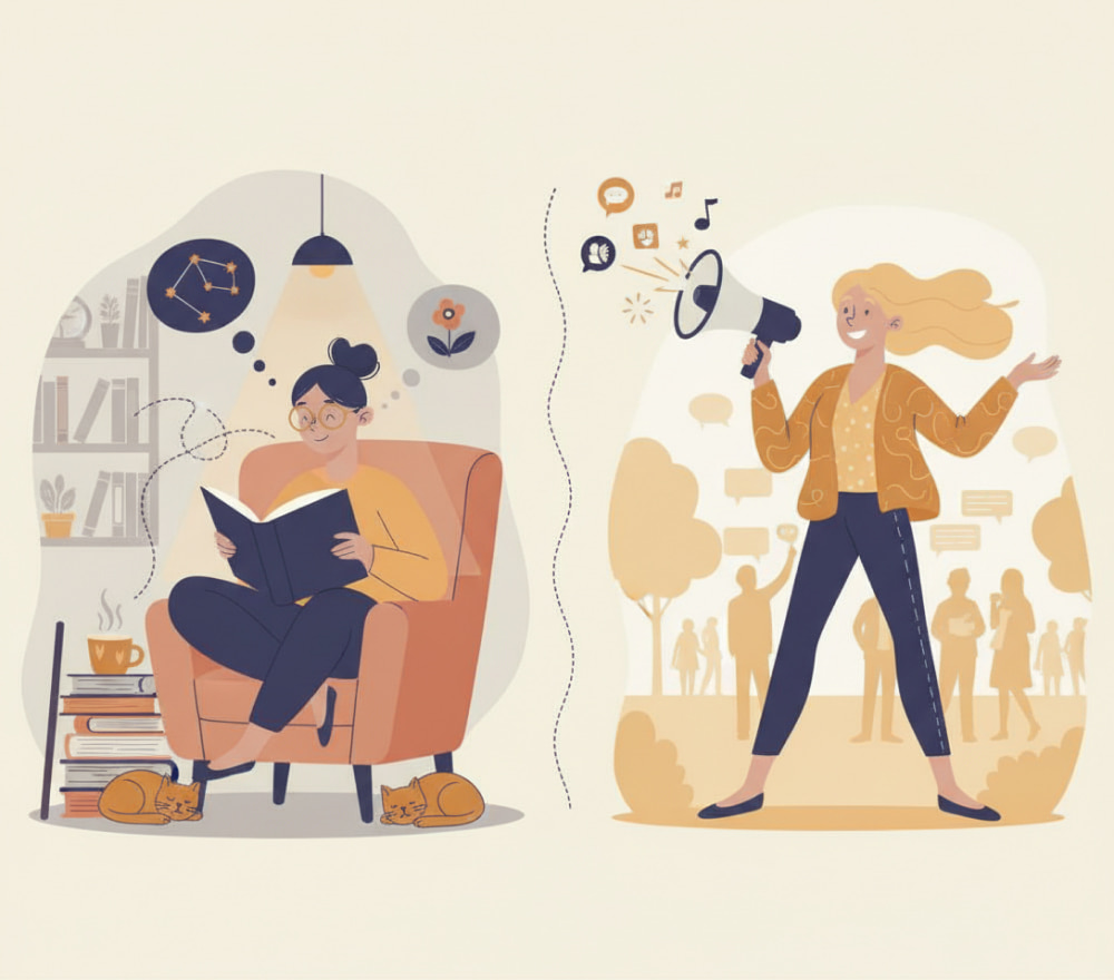 The Complete Guide to Understanding Introverts, Extroverts, and Ambiverts